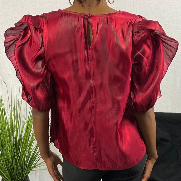 Puffy Ruffle Top - Picture 3 of 4